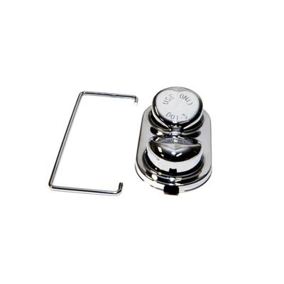 67-73 Ford Mustang Drum Brake M/c Cap Chrome Scott Drake