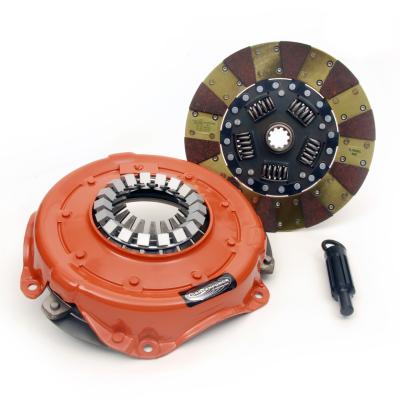 High Performance Clutch Pressure Plate and Disc Set 529 ft/lbs Capacity 10.4 Inch Diameter 10-Spline Fits Buick/Chevrolet/GMC/Oldsmobile/Pontiac Cars and Trucks 6/8 Cyl Centerforce Dual Friction