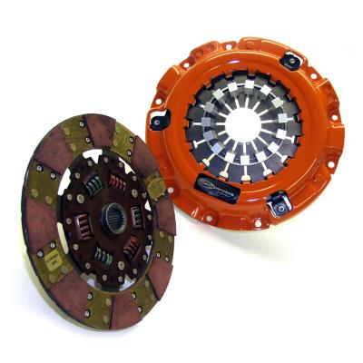 High Performance Clutch Pressure Plate and Disc Set 345 ft/lbs Capacity 9.4375 Inch Diameter 23M-Spline Fits Mazda RX-7 and RX-8 1.3L Centerforce Dual Friction