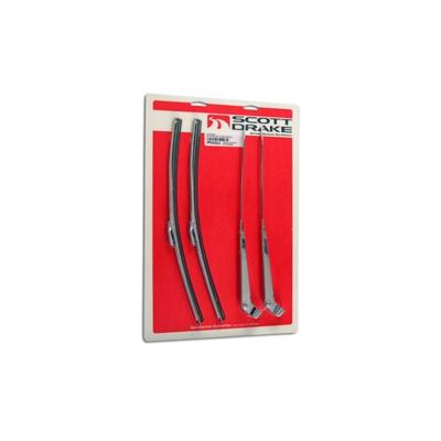 64-65 Ford Mustang Windshield Wiper Arm and Blade Kit Scott Drake