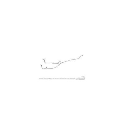 1967-1969 Ford Mustang Rear End Housing Brake Lines (8 Cylinder, 8 Inch) Scott Drake
