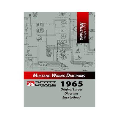 1965 Ford Mustang Pro Wiring Diagram Manual (Large Format) Scott Drake