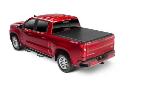 Sentry Tonneau Cover Black 2019 (New Body Style)-2026 Silverado/Sierra 1500 6 Foot 7 Inch Bed Truxedo