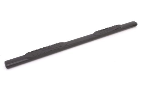5 Inch Oval Straight Nerf Bars Black 2019-2025 Ram 1500 Quad Cab Lund