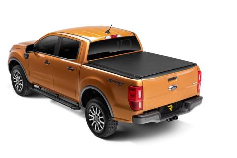 Lo Pro Tonneau Cover Black 2019-2023 Ford Ranger 5 Foot Bed Truxedo