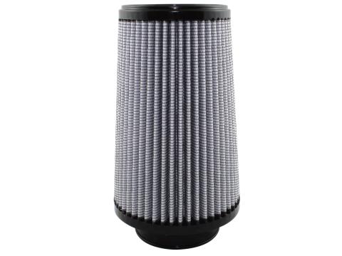 Magnum Flow Universal Clamp-On Air Filter w/ Pro Dry S Media 3-1/2 Inch F x 6 Inch B x 4-3/4 Inch T x 9 Inch H aFe Power