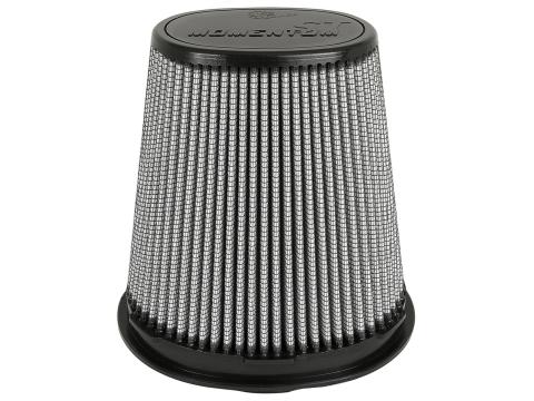 Momentum Intake Replacement Air Filter w/ Pro Dry S Media 4 Inch F X (8x6-1/2) Inch B X (5-1/4x3-3/4) Inch T X 7-1/2 Inch H aFe Power