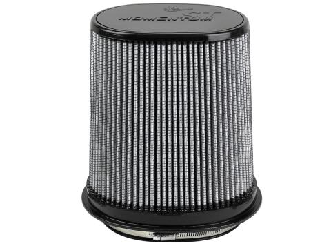 Momentum Intake Replacement Air Filter w/ Pro Dry S Media (6-7/8x4-7/8) Inch F x (8-1/4x6-1/4) Inch B x (7-1/3x9) Inch T x 9 Inch H aFe Power