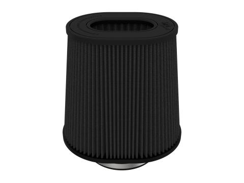 Magnum Force Intake Replacement Air Filter w/ Pro 5R Media 5-1/2 Inch F x (10x8) Inch B x (8x6) T (Inverted) x 9 Inch H Black aFe Power