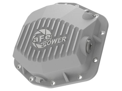 Street Series Rear Differential Cover Raw w/ Machined Fins Ford Bronco 21-23 L4-2.3L (t)/V6-2.7L (t) (Dana M220) aFe Power