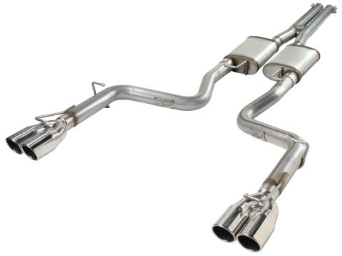 Mach Force-Xp 3 Inch 409 Stainless Steel Cat-Back Exhaust System Dodge Challenger R/T 09-14 V8-5.7L aFe Power