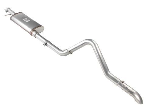 Mach Force-Xp 3 Inch 409 Stainless Steel Cat-Back Hi-Tuck Exhaust System Jeep Wrangler (JK) 12-18 V6-3.6L aFe Power