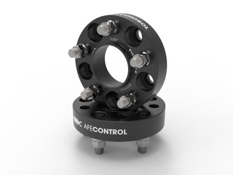 aFe Control Billet Aluminum Wheel Spacers Ford Explorer St 20-26 5x114.3, Cb 70.5mm, 1-1/4 Inch Thickness aFe Power