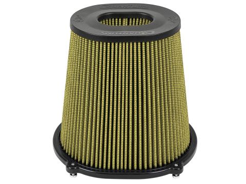 Quantum Intake Replacement Air Filter w/ Pro Guard 7 Media 5 Inch F x (10x8-3/4) Inch B x (6-3/4x5-1/2) T (Inverted) x 9 Inch H aFe Power