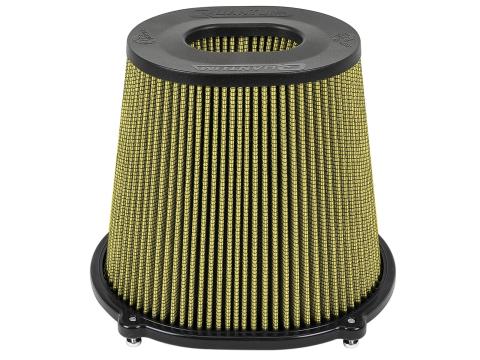 Quantum Intake Replacement Air Filter w/ Pro Guard 7 Media 5 Inch F x (10x8-3/4) Inch B x (6-3/4x5-1/2) T (Inverted) x 8 Inch H aFe Power