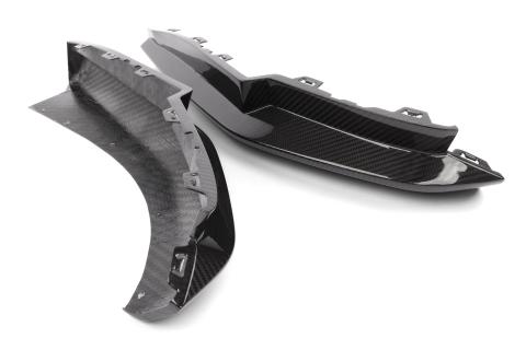 Rear Side Splitters 2021-2026 BMW M4 Carbon Fiber G82/G83 Dinan
