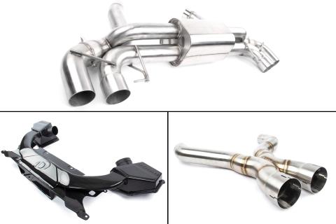 F90 M5 Foundation Package (f) Closed Intake / Black Exhaust / X-Pipe Dinan