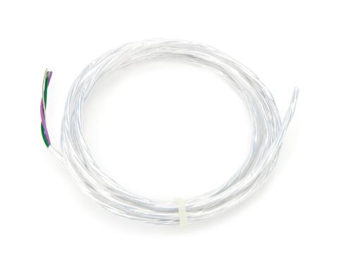 Distributor Wire Shielded, Green & Purple, 16 Gauge, 10 Foot Length QuickCar Racing Products