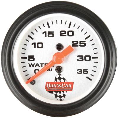 Water Pressure Gauge 0-35 PSI, 2-1/16 Inch QuickCar Racing Products