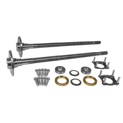 Chromoly Rear Axle Kit D44/M220 JL Non-Rub Dre Narrow Track W/O Locker D44 JL Non-Rubicon (Dre) Small Bearing 4340 Rear Axle Kit 32.3 Inch Right Hand & Left Hand W/ Bearings Yukon Gear