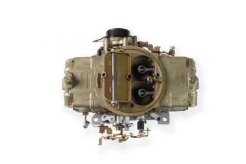 Classic Double Pumper Carburetor 750 CFM 4150 Mechanical Secondaries Gold Dichromate Gasoline Holley