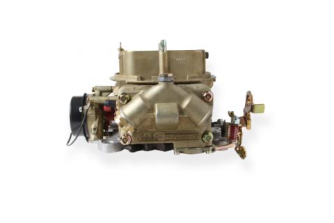 Classic Double Pumper Carburetor 750 CFM 4150 Mechanical Secondaries Gold Dichromate Gasoline Holley