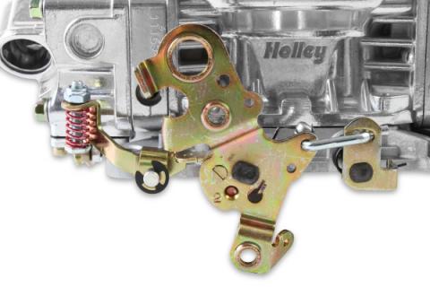 Double Pumper Carburetor 750 CFM 4150 Mechanical Secondaries Shiny Gasoline Holley