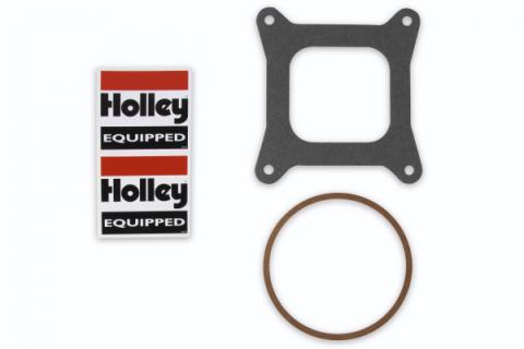 Double Pumper Carburetor 750 CFM 4150 Mechanical Secondaries Shiny Gasoline Holley