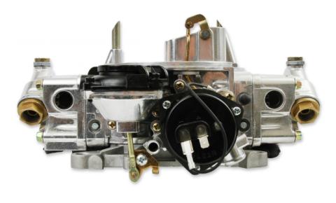 Street Avenger Carburetor 870 CFM 4150 Vacuum Secondaries Shiny Gasoline Holley