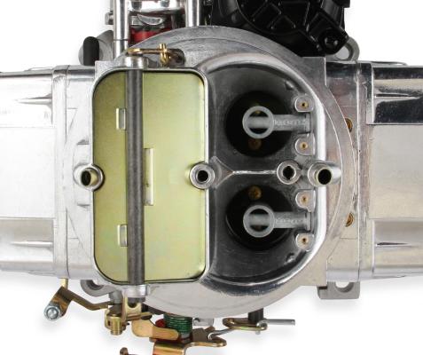 Street Avenger Aluminum Carburetor 870 CFM 4150 Vacuum Secondaries Shiny Gasoline Holley