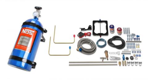 Cheater Dominator Cheater Nitrous System V8 Holley Dominator 150-250 Hp With 10 Lb Bottle NOS