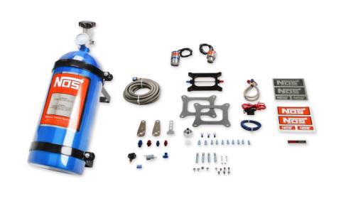 Big Shot Nitrous System (Holley 4150 Flange) 4 Bbl 190-300 Hp With 10 Lb Bottle NOS
