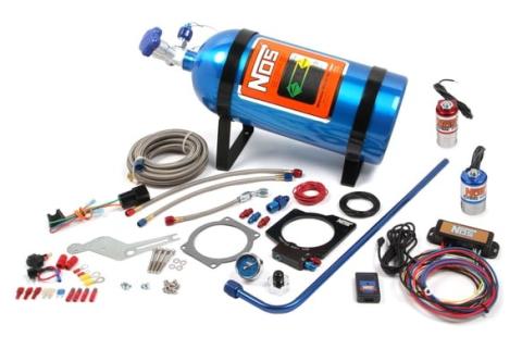 Plate Wet Nitrous System GM 2010-2015 Camaro LS3 With Electric Power Steering. Blue System Includes 10Lb Bottle Plate And All Installation Items NOS