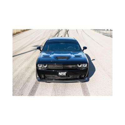 Plate Wet Nitrous System Mopar 2015-2020 6.2L Hemi Dodge Challenger &amp; Charger Srt8 Hellcat 2018-2020 Jeep Grand Cherokee Trackhawk Black System Includes 10Lb Bottle 94MM Plate And All Installation Items NOS