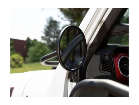 Trail Mirror Round 18-Present Jeep Wrangler/ Gladiator Rugged Ridge