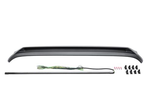 Lightshield Hood Guard Black 07-18 Jeep Wrangler JK Rugged Ridge
