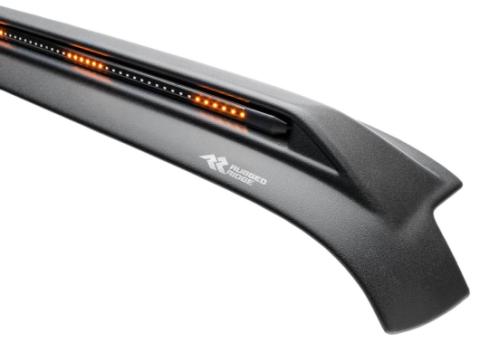 Lightshield Hood Guard Black 07-18 Jeep Wrangler JK Rugged Ridge