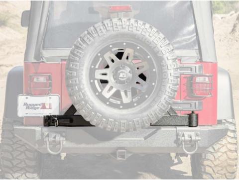 XHD Bumper Tire Carrier Rear 76-06 Jeep CJ/Wrangler YJ/TJ Rugged Ridge