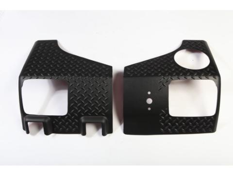 Body Armor Kit Rear Quarter Panel 07-18 Jeep Wrangler JK 2 Door Rugged Ridge