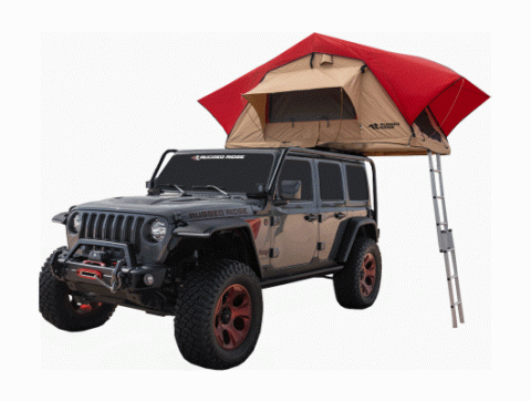 Roof Top Tent Black Universal Rugged Ridge