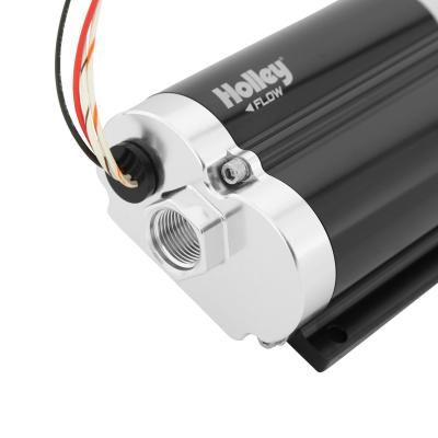 160 GPH Dominator In-Line Billet Fuel Pump Street/strip CARB or EFI Applications Supports Up to 1600 EFI or 1800 CARB HP Compatible with Pump Gas and Race Gas Holley