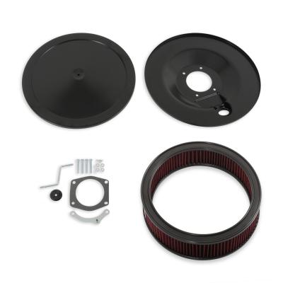 Retrofilter Drive-By-Wire Air Cleaner 16-Inch Diameter Black Fits LS3-Style DBW Throttle Body Cotton Gauze Element Holley