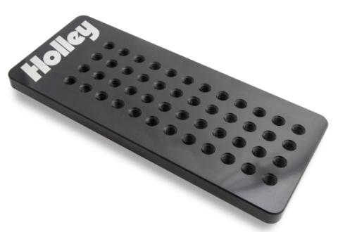 Jet Assortment Billet Plate Only Black Billet Jet Holder Plate Holley