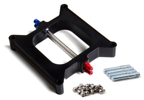 Pro Two-Stage Injector Plate 1 Thick W/4 Spray Bars Plate &amp; Jets Only Holley Square Bore V8 NOS