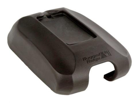 Center Console Cover W/Phone Holder Black 11-18 Jeep Wrangler JK Rugged Ridge