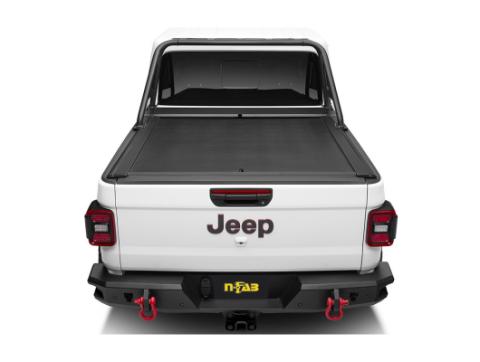 Armis Cover with Max Track Black 20-Present Jeep Gladiator w/ Trail Rail System w/Trail Rail Rugged Ridge