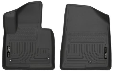 Weatherbeater Front Floor Liners For 2013-2019 Santa Fe/Fe XL Husky Liners