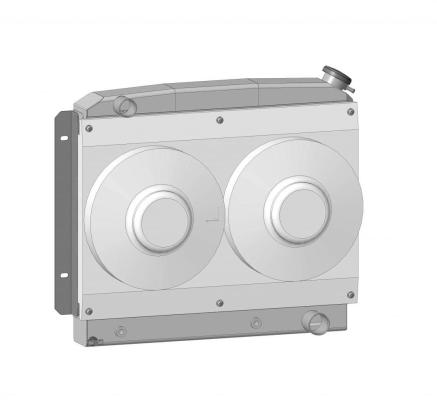 Chevrolet Nova/Chevy II 62-67 Extruded Tube Downflow Radiator Module w/TOC (SB Only) C&amp;R Racing