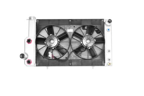 Ford Mustang 67-70 Extruded Tube Crossflow Radiator Module w/EOC and PSC SBF/BBF C&amp;R Racing