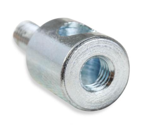 Carburetor Linkage Bushing Pivot Aluminum/Steel Fits 1/4 Inch Diameter Throttle Rod &amp; Most Carburetors with 1/2 Inch Hole in Throttle Lever Mr Gasket